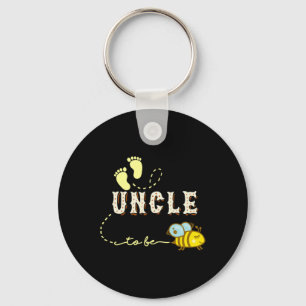 Mens New Uncle Gift Uncle To Bee Funny Fathers Day Keychain