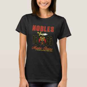 Mens Nobles 1893 Shriner Emblem Aeaonms Mason Pare T-Shirt