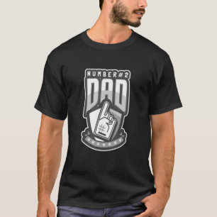 Mens Number 2 Dad T-Shirt