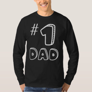 Mens Number One Dad 1 T-Shirt