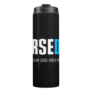 Mens Nurse Dad Funny Cute Fathers Day Gift RN Butt Thermal Tumbler