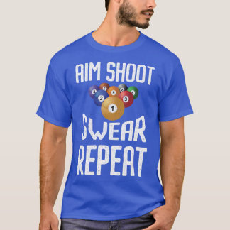 Mens Objectif Tirer Sweat Répéter Funny Joueur de 