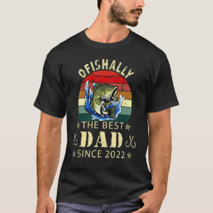 Mens Ofishally The Best Dad Ever Reel Cool Academy T-Shirt