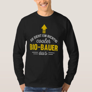 Mens Organic Farmer Profession – This Is How A Coo T-Shirt