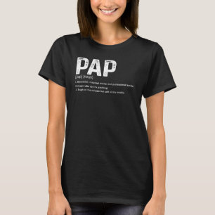 Mens Pap Definition Like A Regular Grandpa Only Wa T-Shirt