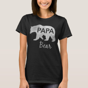 Mens Papa Bear Great For Dad, Father, Grandpa T-Shirt