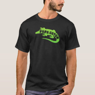 Mens Papa Gator Dad Fathers Day Men Alligator Dadd T-Shirt