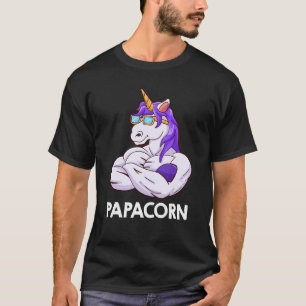 Mens Papacorn Bodybuilder Daddy T-Shirt