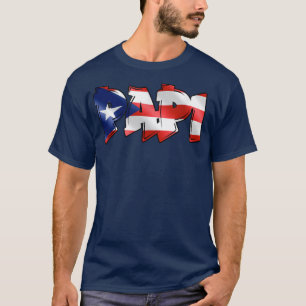 Mens Papi Puerto Rican Flag PR Pride Father Dad Bo T-Shirt