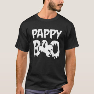 Mens Pappy Boo Matching Family Halloween  T-Shirt