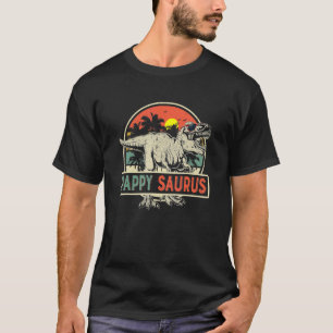 Mens Pappysaurus Rex Dinosaur Pappy Saurus Father' T-Shirt