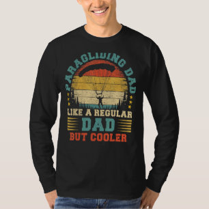 Mens Paragliding Sports Vintage Paragliding Dad F T-Shirt