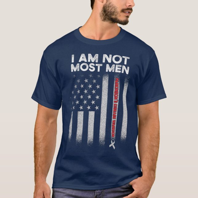Mens Parkinsons Disease Awareness Most Men T-Shirt (Front)