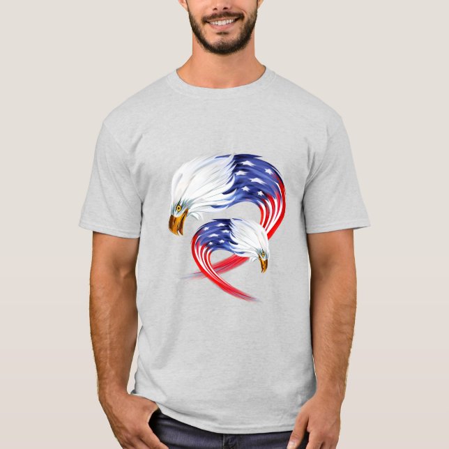 Men's Patriotic T-Shirt (Front)