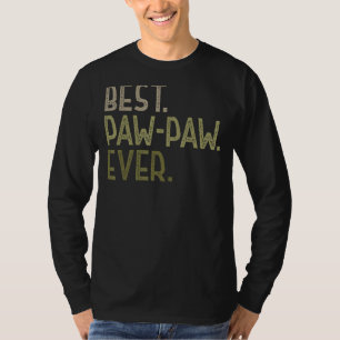 Mens Paw Paw From Grandchildren Men Best Paw Paw T-Shirt
