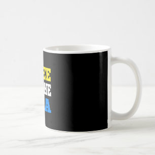 Mens pee in the sea funny ocean summer performance coffee mug