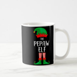 Mens Pepaw Elf Christmas Party Matching Family Gro Coffee Mug
