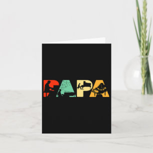 Mens Piano Dad Shirt Funny Piano Papa Father&# s  Card