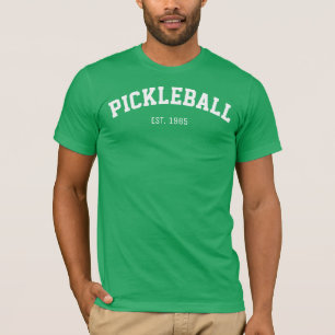 Men's PICKLEBALL Athletic Jersey (Green) T-Shirt