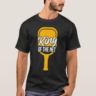 Mens Pickleball Player  Sports King Of The Net_1 T-Shirt