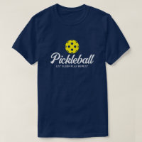 Men's pickleball t shirt - navy blue colour