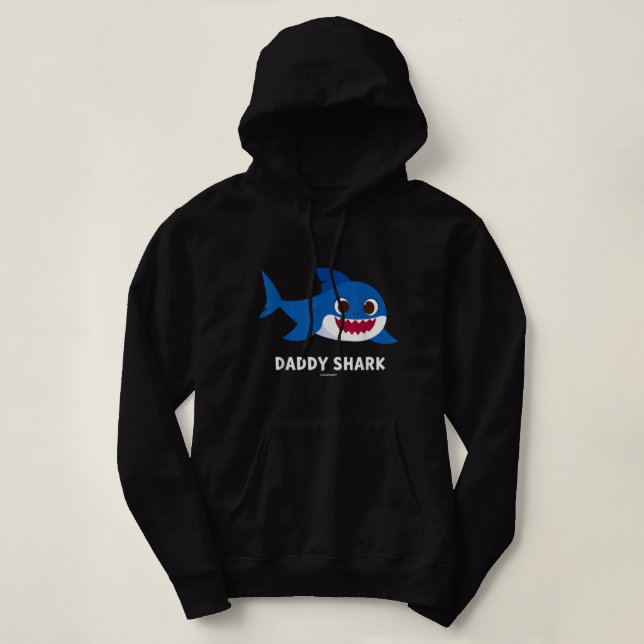 Mens Pinkfong Daddy Shark Official  Copy Hoodie (Design Front)