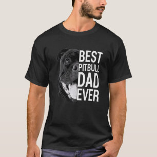 Mens Pitbull Dad Dog 3 T-Shirt