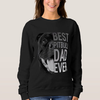 Mens Pitbull Dad Dog Sweatshirt