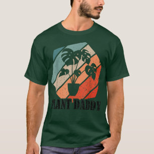 Mens Plant Daddy Plant Dad Nature Gardener Garden T-Shirt