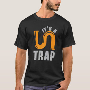 Mens  Plumber Whisperer Plumbing Drain Surgeon T-Shirt
