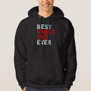 Mens Pole Vaulter Best Vault Dad Ever Pole Vault Hoodie