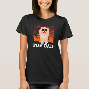 Mens Pom Dad Dog Owner Pomeranian  2 T-Shirt