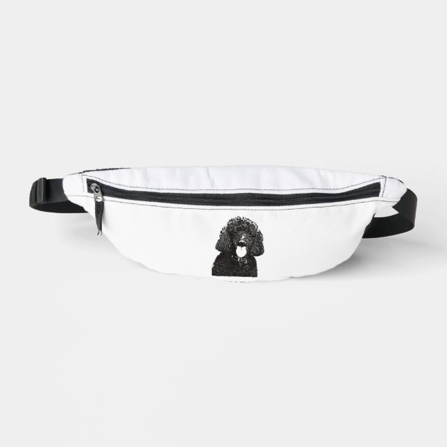Mens Poodle Dad - Standard Poodle Dad Fanny Pack (Front)