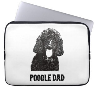 Mens Poodle Dad - Standard Poodle Dad Laptop Sleeve