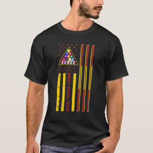 Mens Pool Billiard For Pool Player Billiard Player T-Shirt