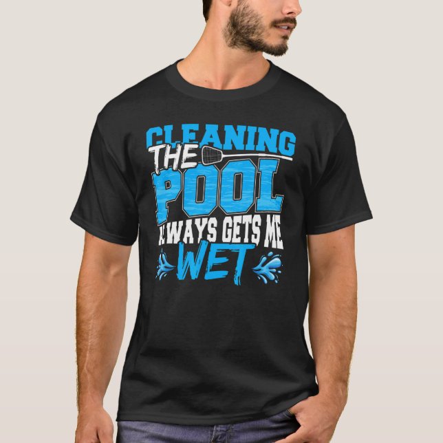 Mens Pool Guy For An Pool Boy 1 T-Shirt (Front)