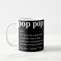 Mens Pop Pop Definition Funny Poppop Dictionary