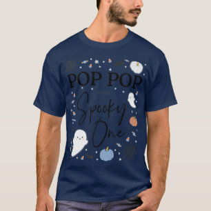 Mens Pop Pop f the Spooky One First Birthday Boy 1 T-Shirt