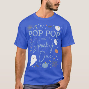 Mens Pop Pop of the Spooky One First Birthday Boy  T-Shirt