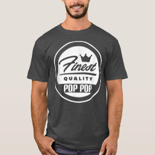 Mens PopPop Grandfather Fathers Day Gift  T-Shirt