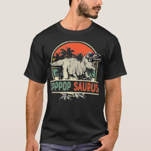 Mens PopPopsaurus T re Dinosaur PopPop Saurus Fath T-Shirt