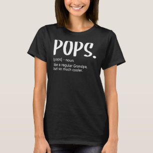 Mens Pops like a regular Grandpa but so much Coole T-Shirt