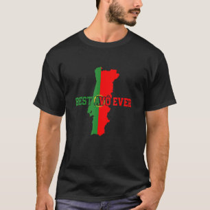 Mens Portuguese Best Avô Ever Portugal Flag T-Shirt