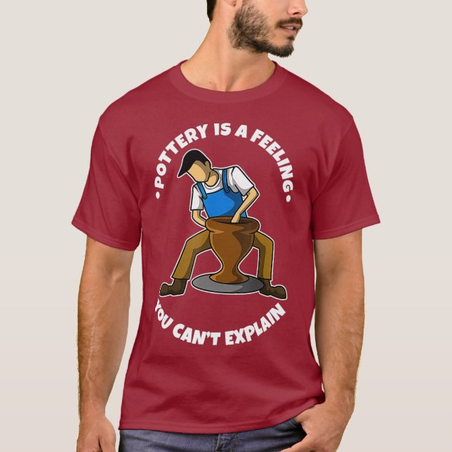 Mens Pottery T-Shirt (Front)