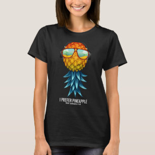 Mens prefer pineapple to vanilla upside down T-Shirt