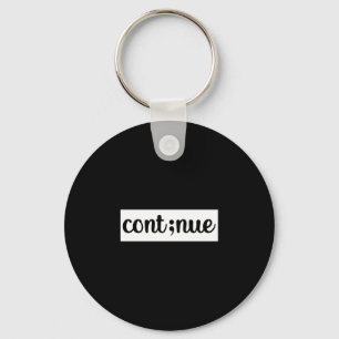 Mens prevention awareness mental health depression keychain