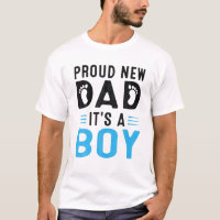 Mens Promoted To Daddy Father's Day Proud New Dad