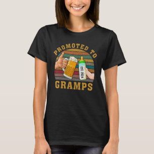 Mens Promoted to Gramps 2024 Funny   for new Gramp T-Shirt