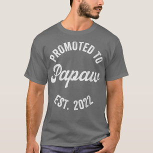 Mens Promoted To Papaw s, New Grandpa Pregnancy An T-Shirt