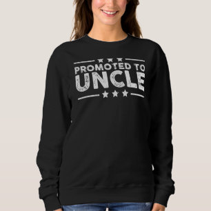 Mens Promoted To Uncle Sweatshirt